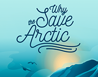 Save the Arctic Book Illustration