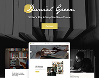 Blog for Writers and Journalists WP Theme + Bookstore