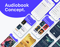 Audiobook App Concept