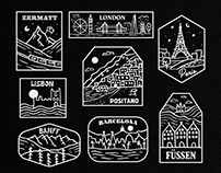Worldwide City Patches