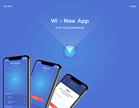 Wi-Now App - wi-fi social network