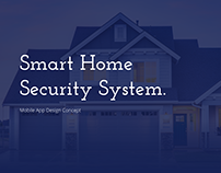 Smart Home Security System Redesign Concept