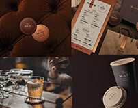 Coffee house branding