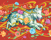 Adobe Chinese New Year 2018 Illustration