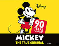 Infografía 90 años Mickey