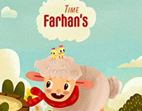 Farhan's Time "Children Book Illustration"