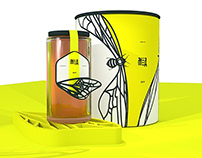 design of packaging product honey