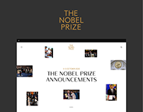 Nobel Prize. Redesign concept