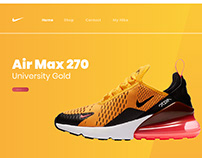 Web Design "Nike"