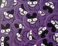Radiohead Mickey Sticker Design