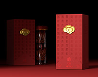 同仁堂仙龄系列包装（Tongrentang Xianling series packaging）