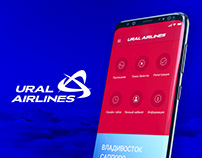 Mobile app for Ural Airlines