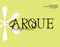 Arque - Display Serif Typeface