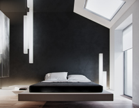 Bedroom in New York Concept House - 3