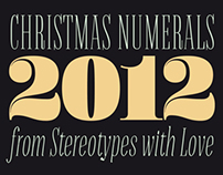Christmas Numerals (Free Font)