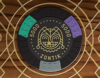 Zontik Games  - Aristocrat Poker Chip Set