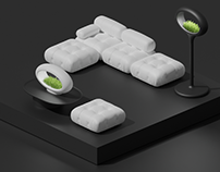 Grasslamp Isometric Collection