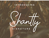 shantty signature font