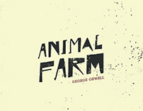 Animal Farm by George Orwell | BOOK COVER