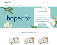 Gift Box Website Desgin