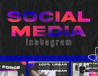 Social Media | Loja de roupas streetwear | Instagram