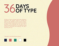 36 DAYS OF TYPE - 2020