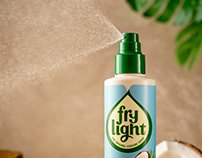 Fry light spray product photography