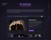 Movie Streaming Website Concept