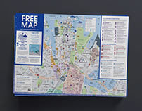 Welcome Walking Tours: map design