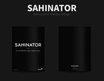 SAHINATOR — Booklet Design