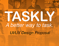 Taskly ui/ux design proposal