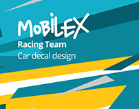 Mobilex Racing Team car decal