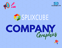 Splixcube Company Graphics Design by Sourabh GFX