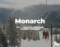Monarch Mountain // web // ui/ux // brand dev