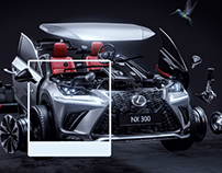 Lexus NX 300 Exploded View
