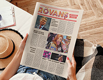 RÖVANŞ Newspaper Design (School Project) (TR)