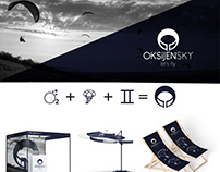 Minimalist Logo Work We Made for OxygenSky