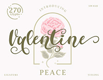Valentine Peace | Moden Calligraphy