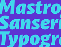 Mastro™ Sans Typeface