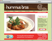 Hummus Bros Website
