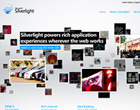 Microsoft Silverlight site redesign