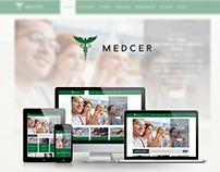 MEDCER | Website Design