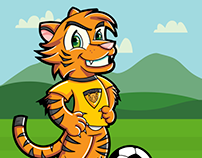Mascote Tigres do Brasil