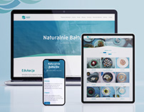Naturalnie Bałtyckie - web design