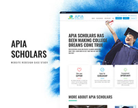 APIA Scholars Website Redesign