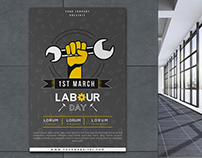 Labour Day Related Poster Design