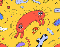 Bacterias for Flacon magazine