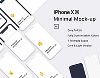 iPhone Xr Minimal Mock-up