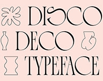 Disco Deco - Display Font