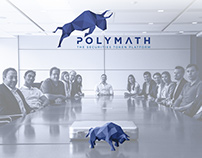 PolyMath - World Blockchain Forum (Curved Line Stand)